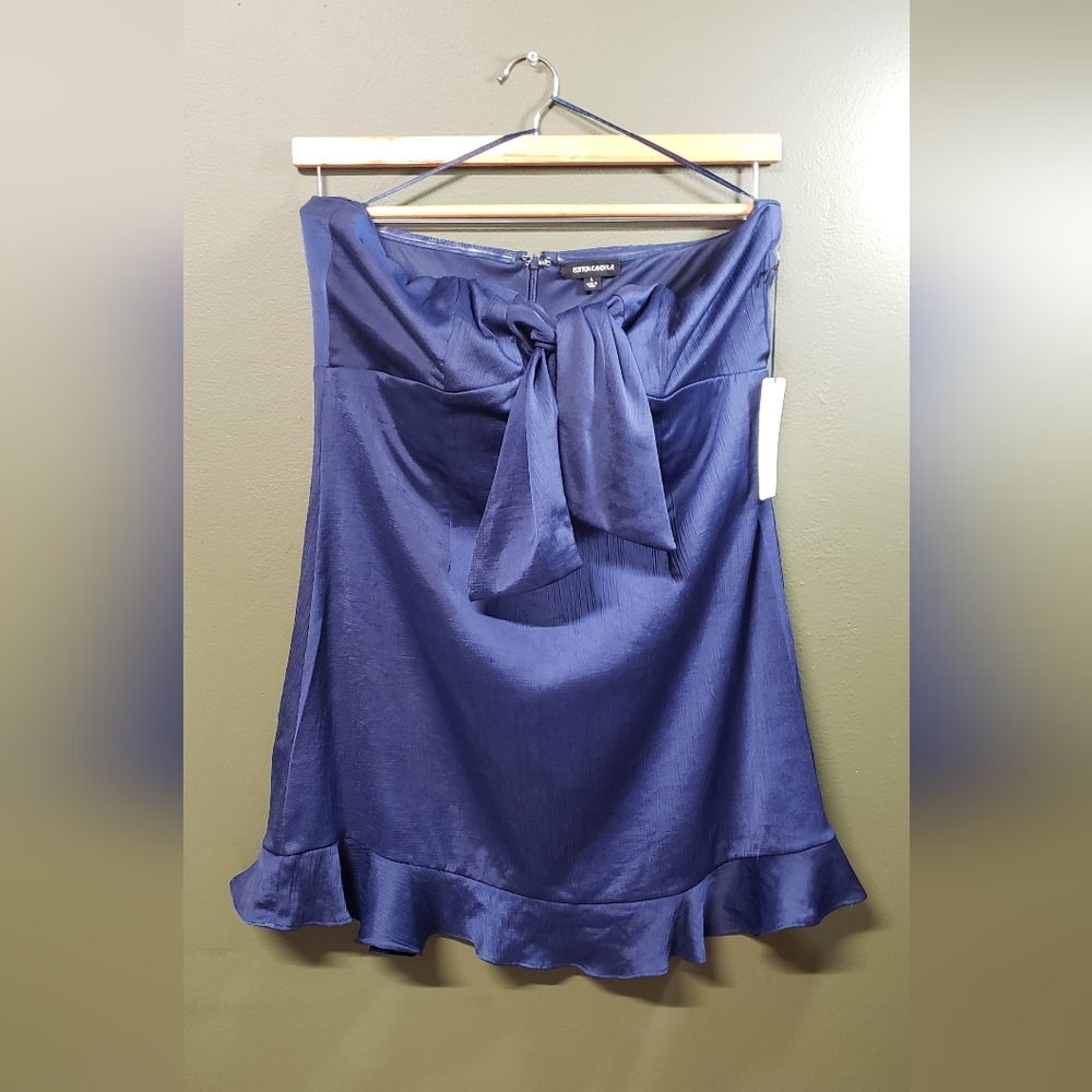 Cotton Candy LA Women's Strapless Shimmer Dress – Elegant & Chic